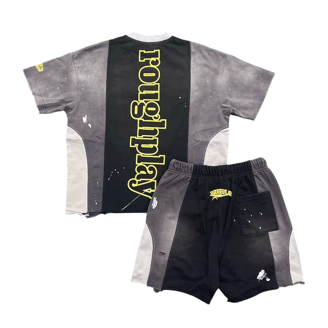 Roughplay Short Set (Black/Green)