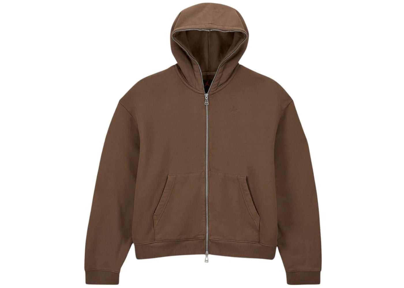 Jordan x Travis Scott Full-Zip Hoodie Brown