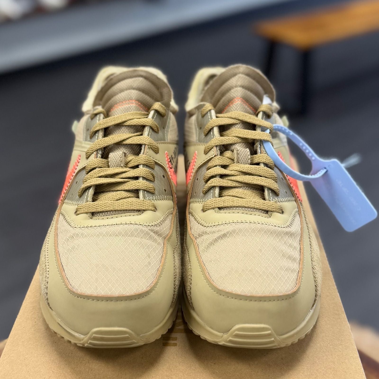 Nike Air Max 90 Off-White Desert Ore - Preowned