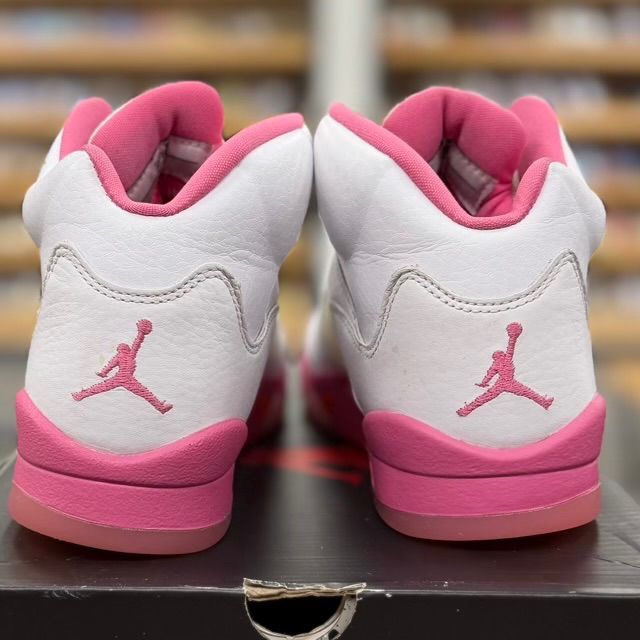 Jordan 5 Retro WNBA Pinksicle Safety Orange (GS) - Preowned