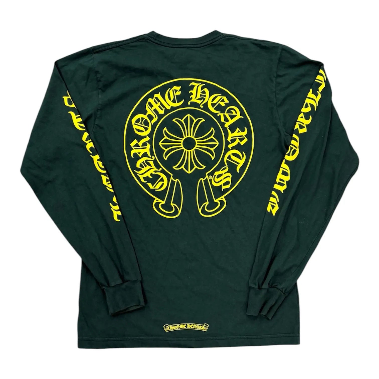 Chrome Hearts Horseshoe L/S Tee (Green) - Preowned