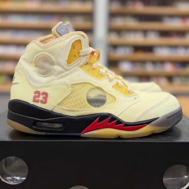 Jordan 5 Retro Off-White Sail - Preowned