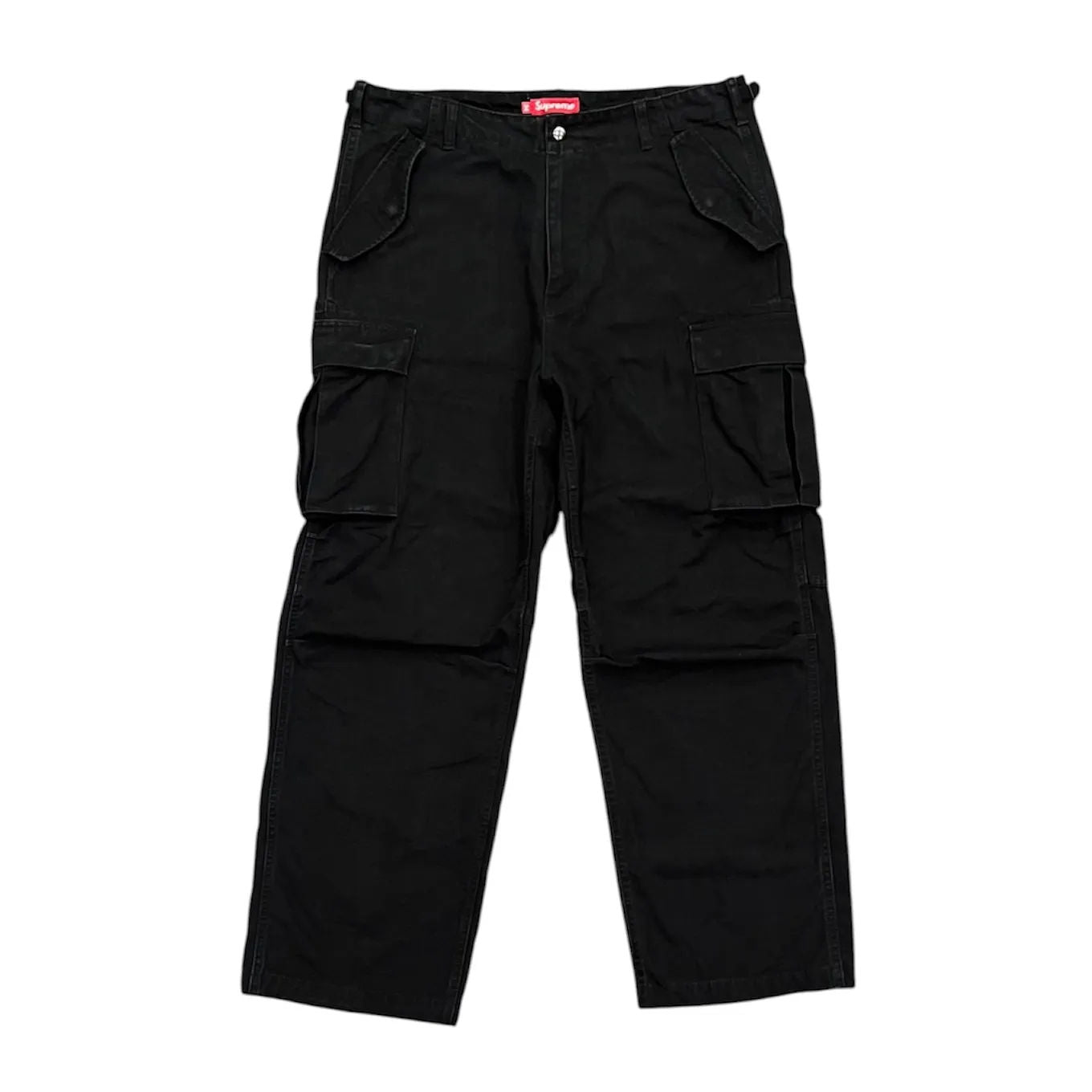 Supreme Cargo Pants (Black) - Preowned