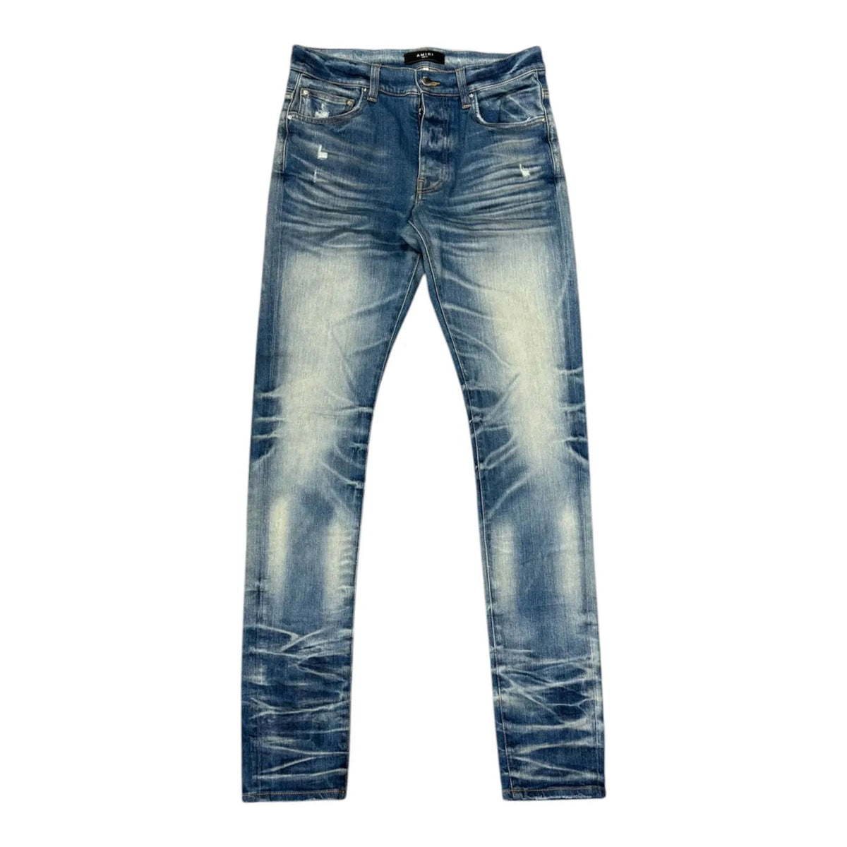 Amiri Honeycomb Stack Jean (Indigo) - Preowned