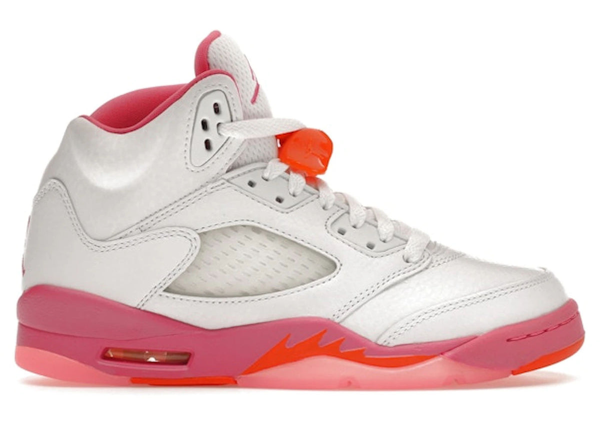 Jordan 5 Retro WNBA Pinksicle Safety Orange (GS) - Preowned