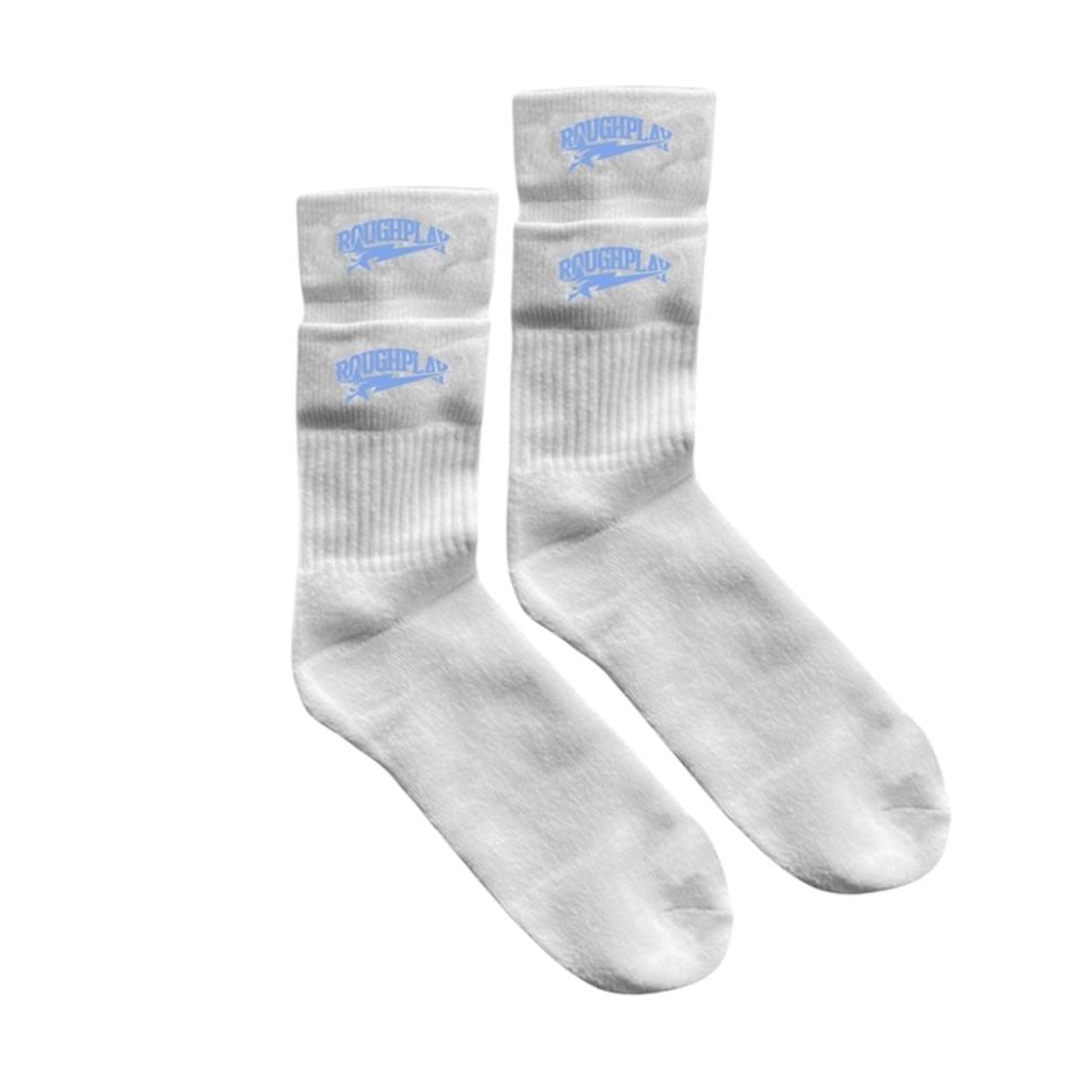 Roughplay Socks (White/Blue)