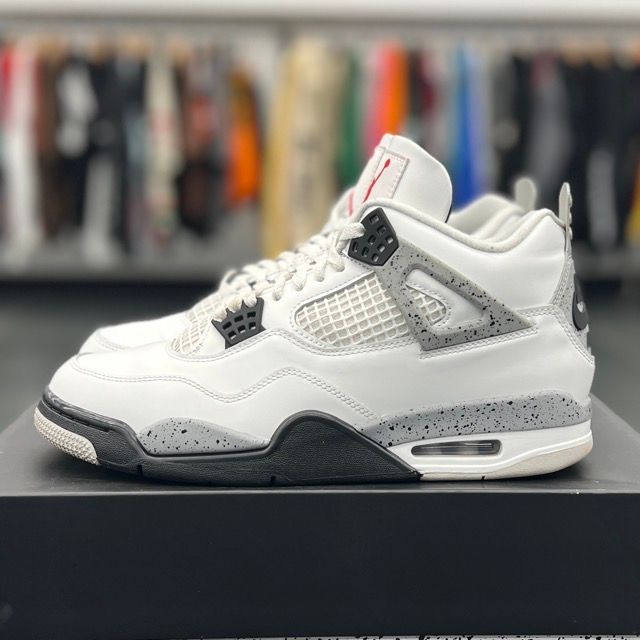 Jordan 4 Retro White Cement (2025) - Preowned