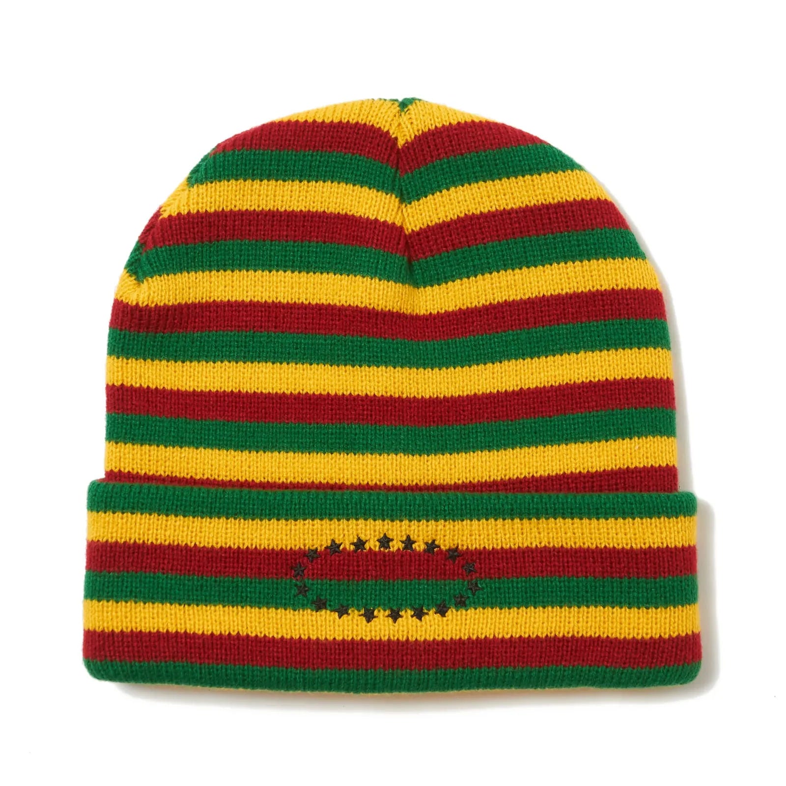 AFB Double Beanie (Rasta) - Preowned