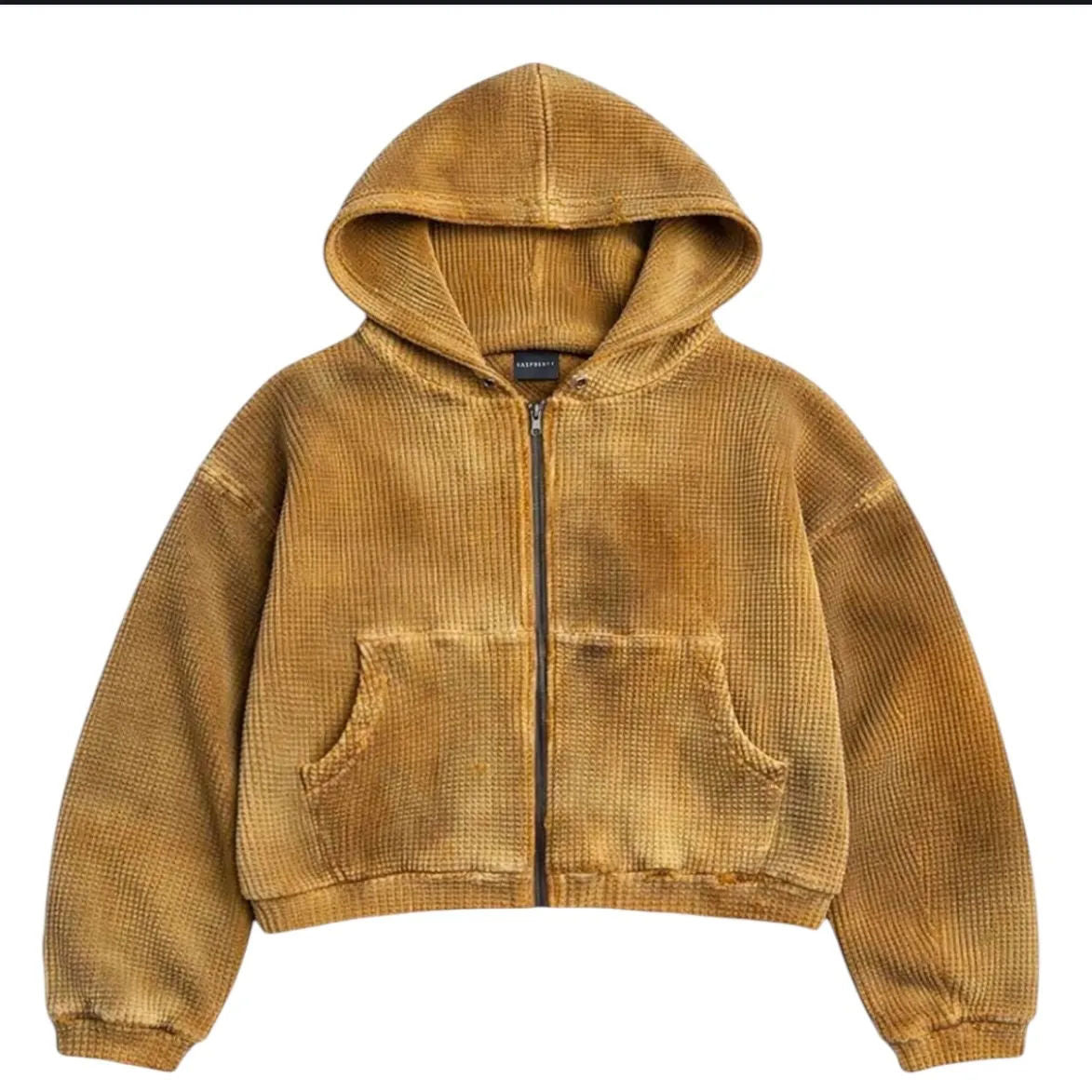 GV Gallery Waffle Thermal Zip Up (Mutard)