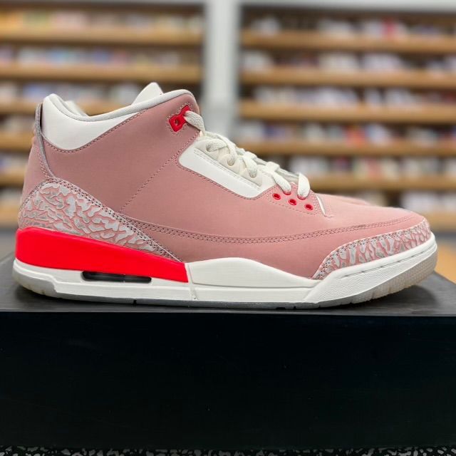 Jordan 3 Retro Rust Pink (Women's) - Preowned