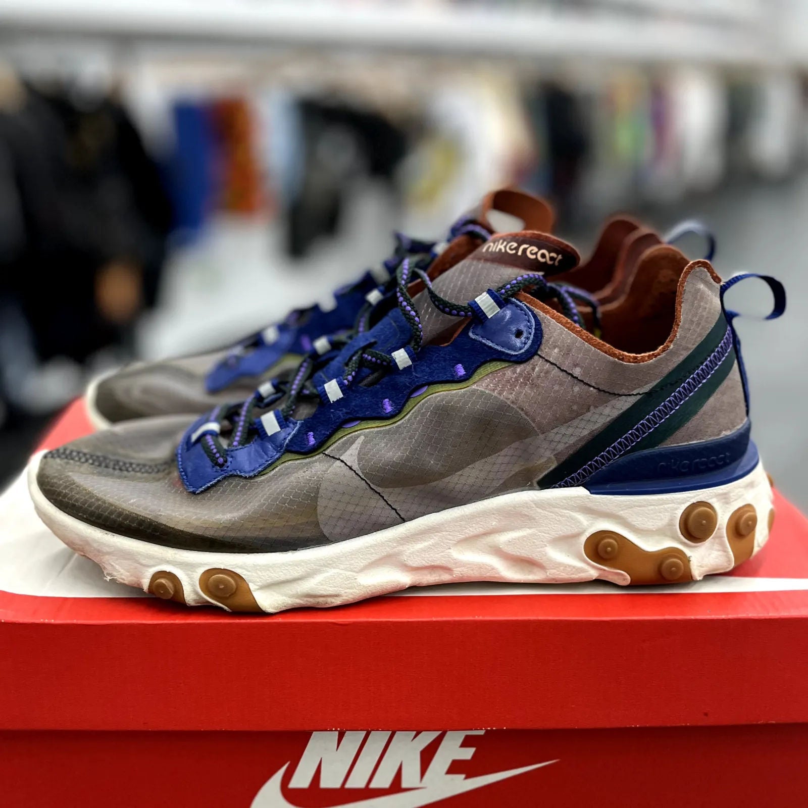 Nike React Element 87 Dusty Peach - Preowned
