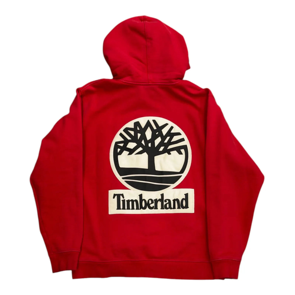 Supreme Timberland Hooded Sweatshirt Red - Preowned