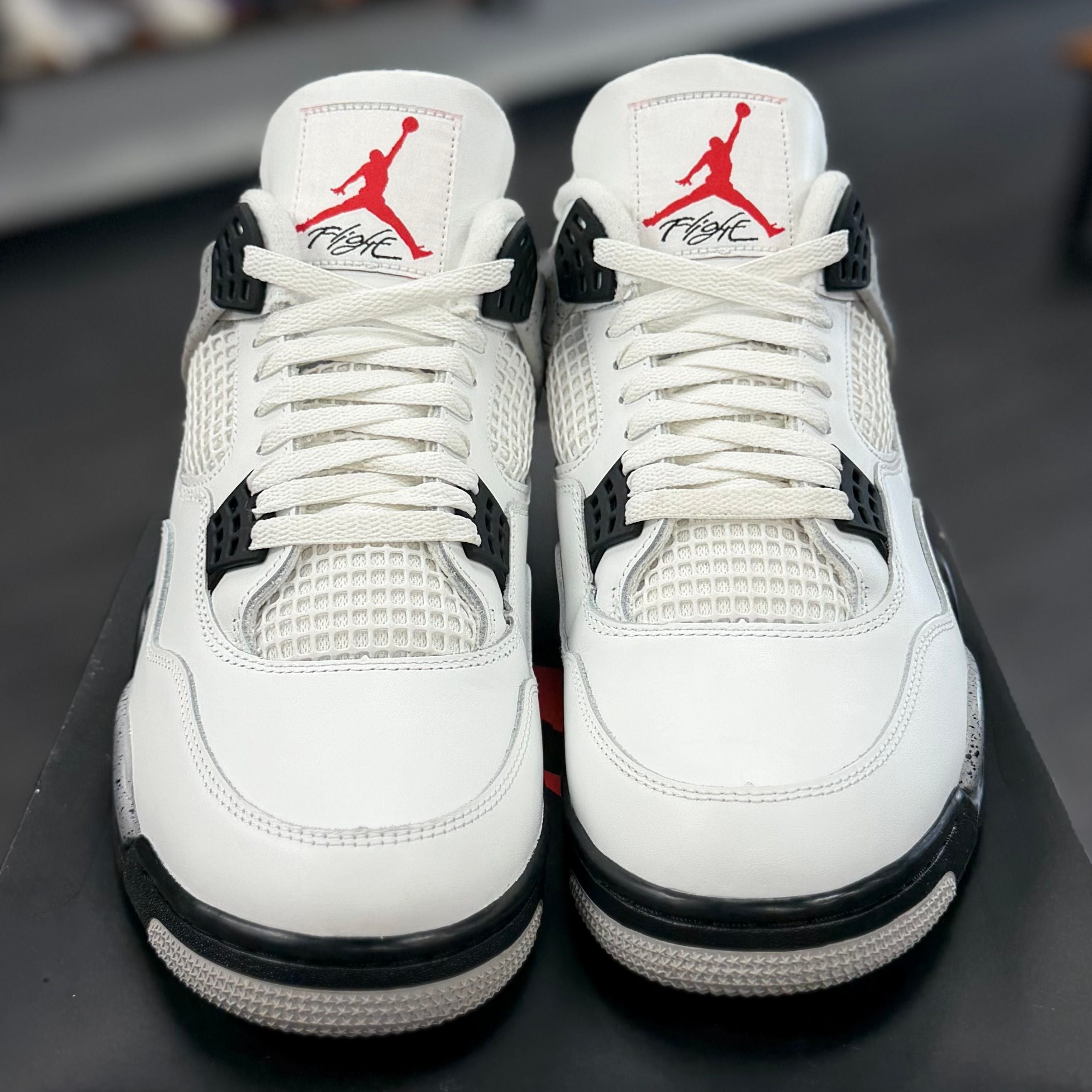 Jordan 4 Retro White Cement (2025) - Preowned