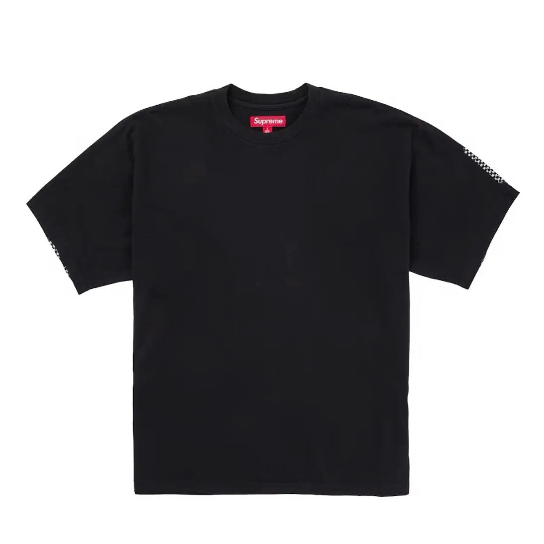 Supreme Checkerboard Intarsia S/S Top Black