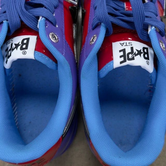 A Bathing Ape Bape Sta OS #1 M2 Purple Red - Preowned