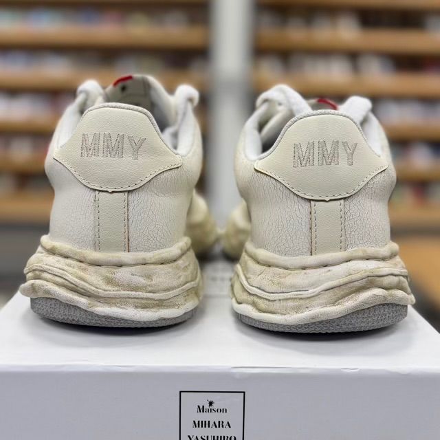 Maison Mihara Yasuhiro Wayne OG Sole Low (White) - Preowned