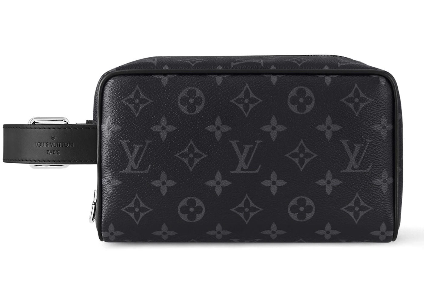 Louis Vuitton Locker Dopp Kit Monogram Eclipse Canvas