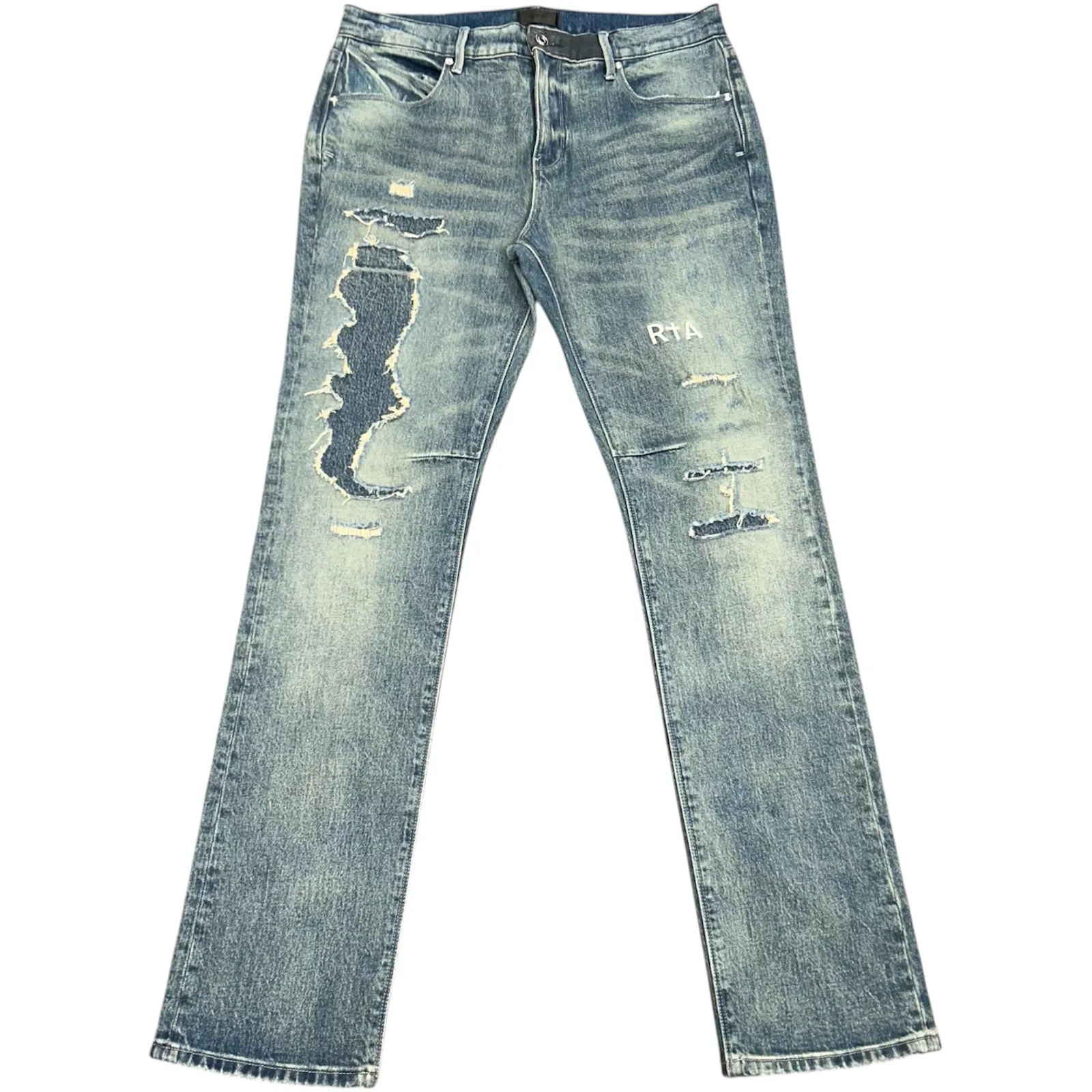 RTA Olivier Skinny Jeans (Blue) - Preowned
