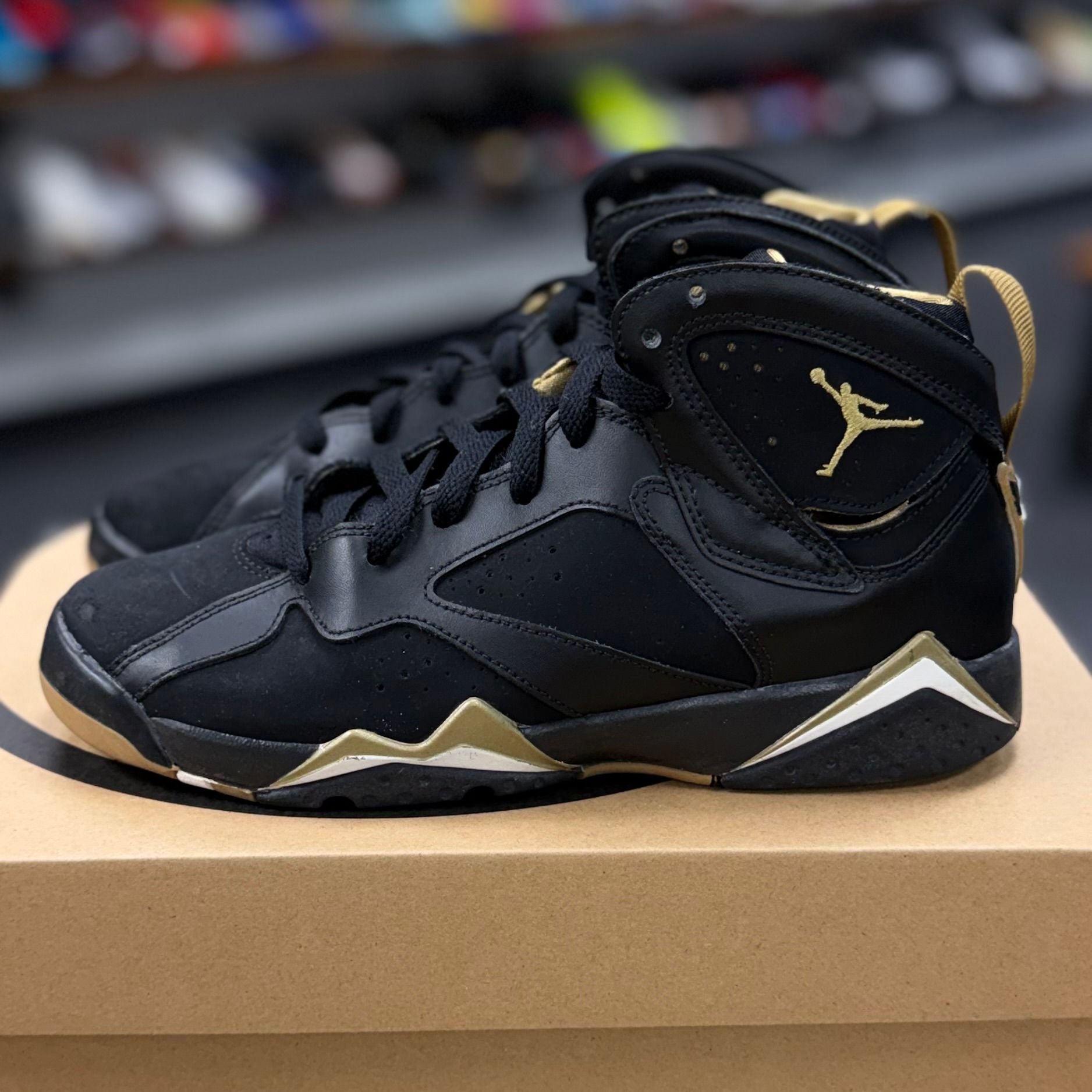 Jordan 7 Retro Golden Moments Pack (7) (GS) - Preowned
