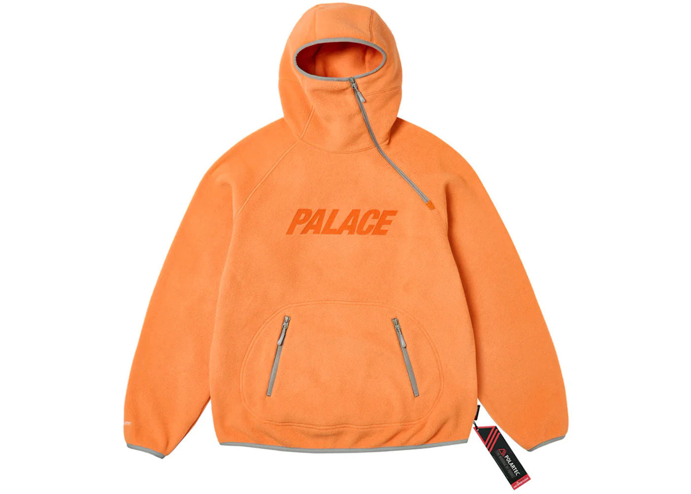 Palace Polartec Ninja Hood Tiger Orange