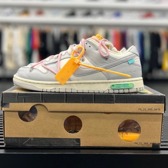Nike Dunk Low Off-White Lot 9 - Preowned