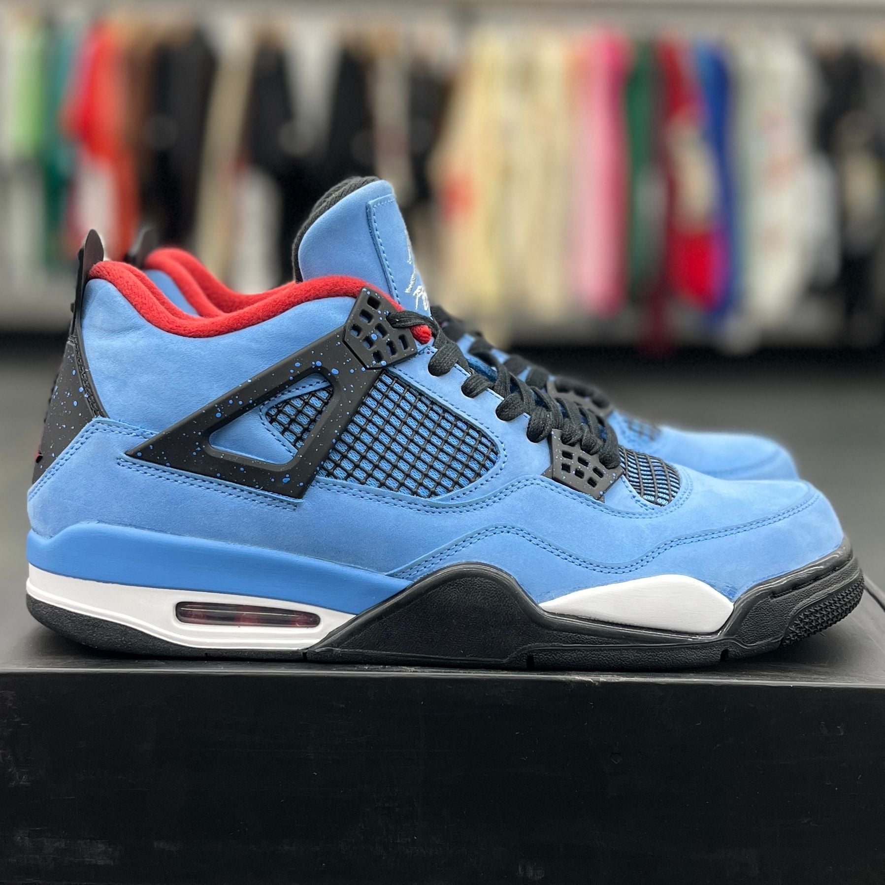 Jordan 4 Retro Travis Scott Cactus Jack - Preowned
