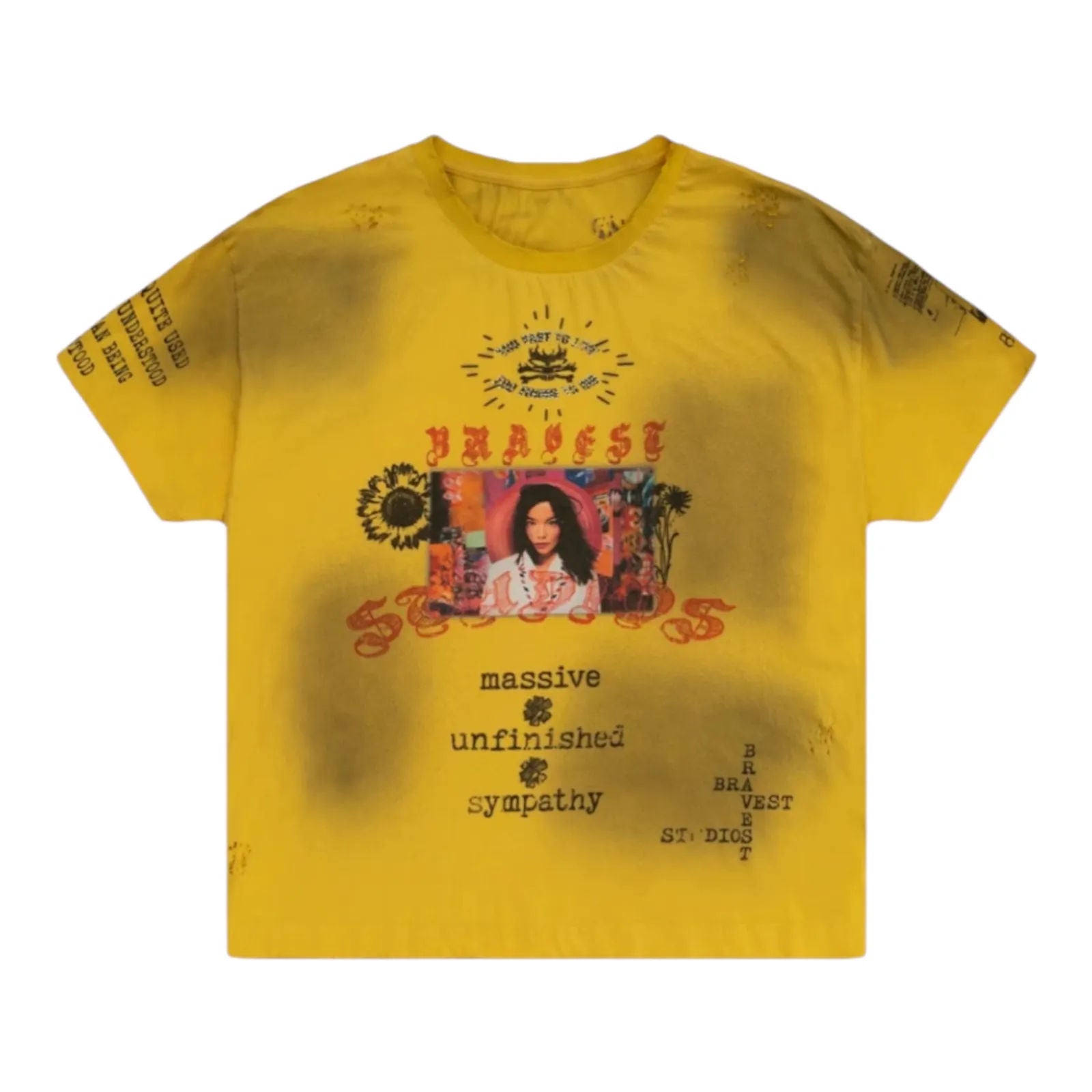 Bravest Studios Heriloom Sketch Tee (Yellow)