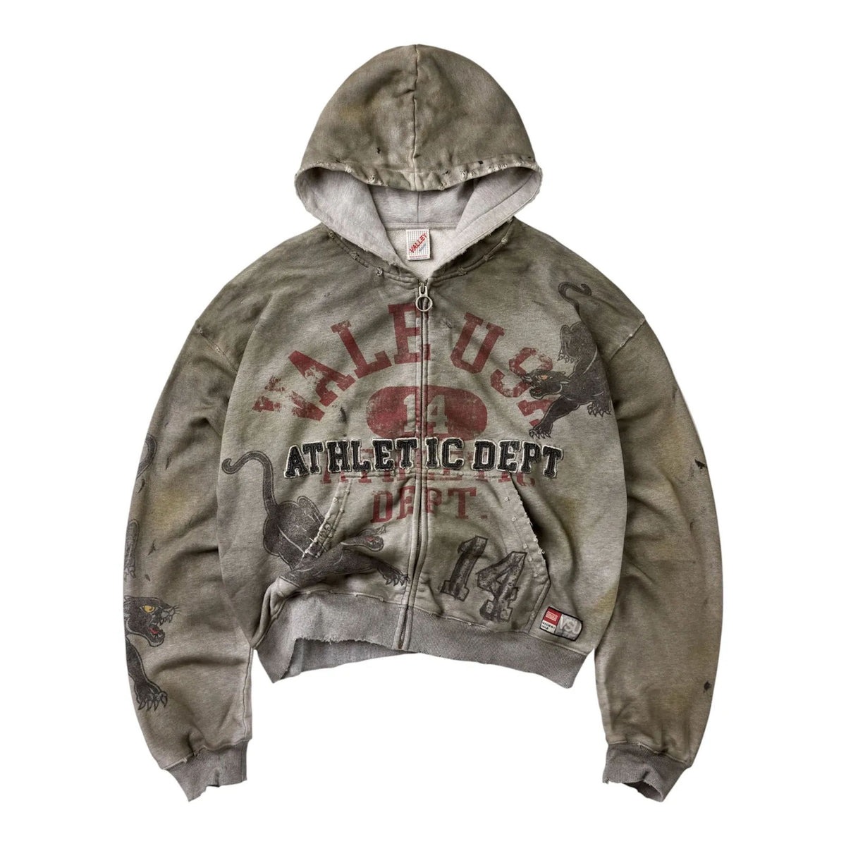 Vale Forever Varsity Zip Up Hoodie