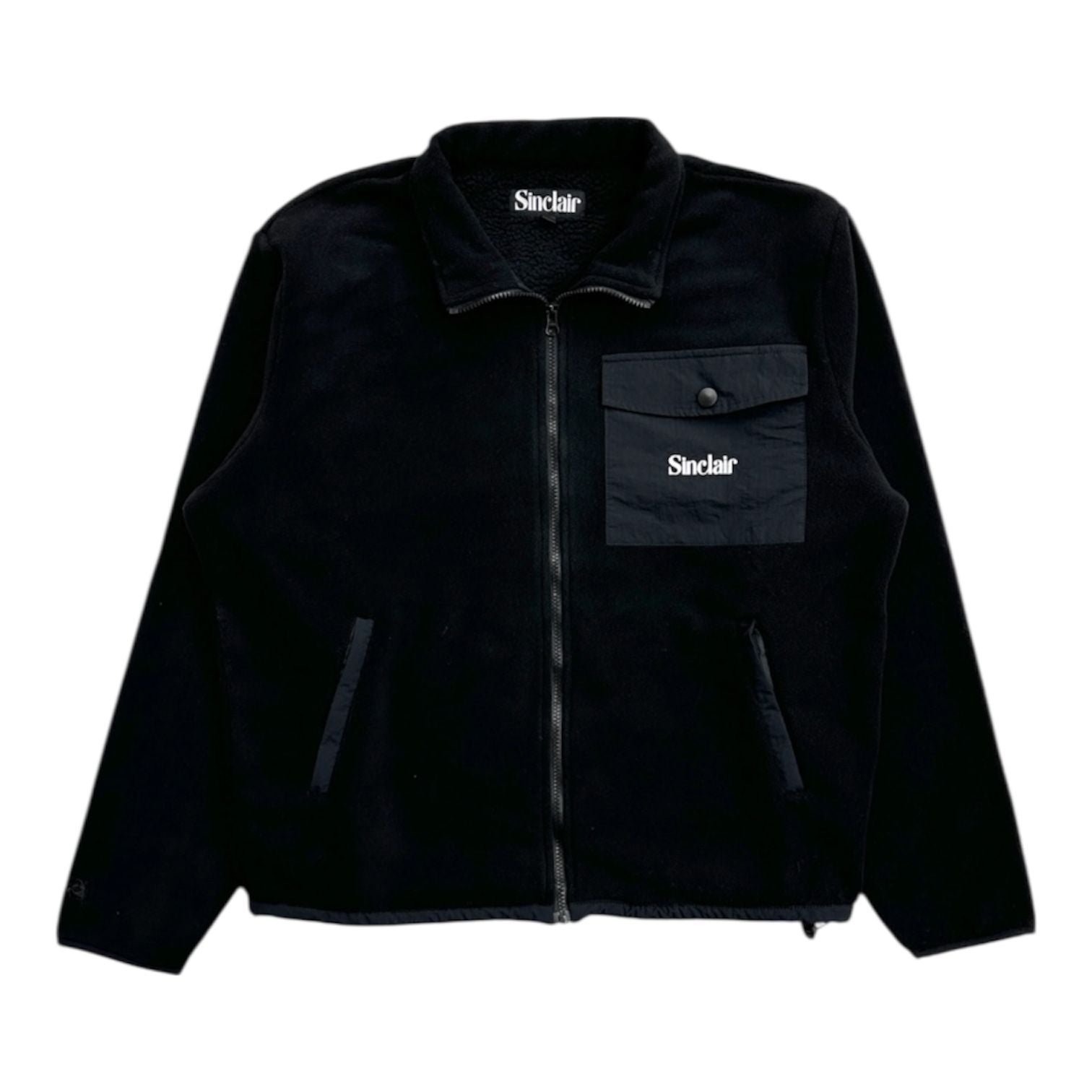 Sinclair Cargo Pocket Fleece (Black)