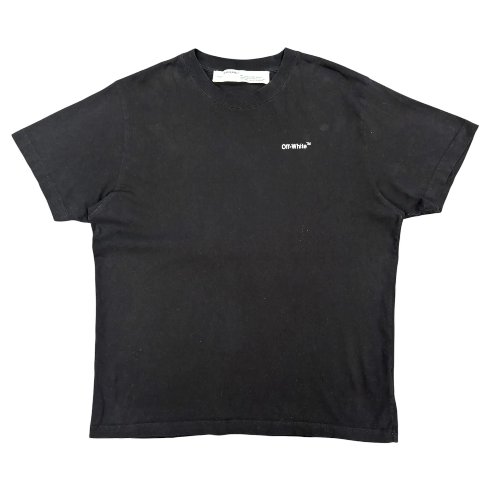 Off-White Diagonal Tee (Black) - Preowned