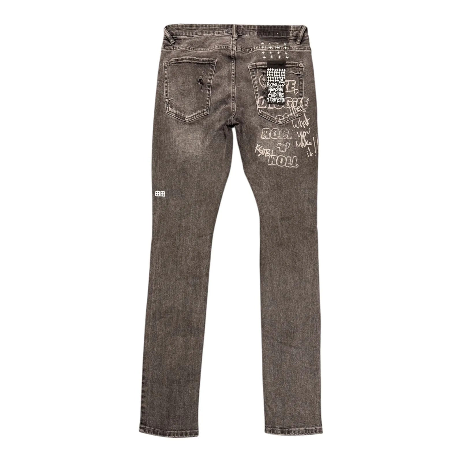 Ksubi Van Winkle Sexe Jean (Washed Black) - Preowned