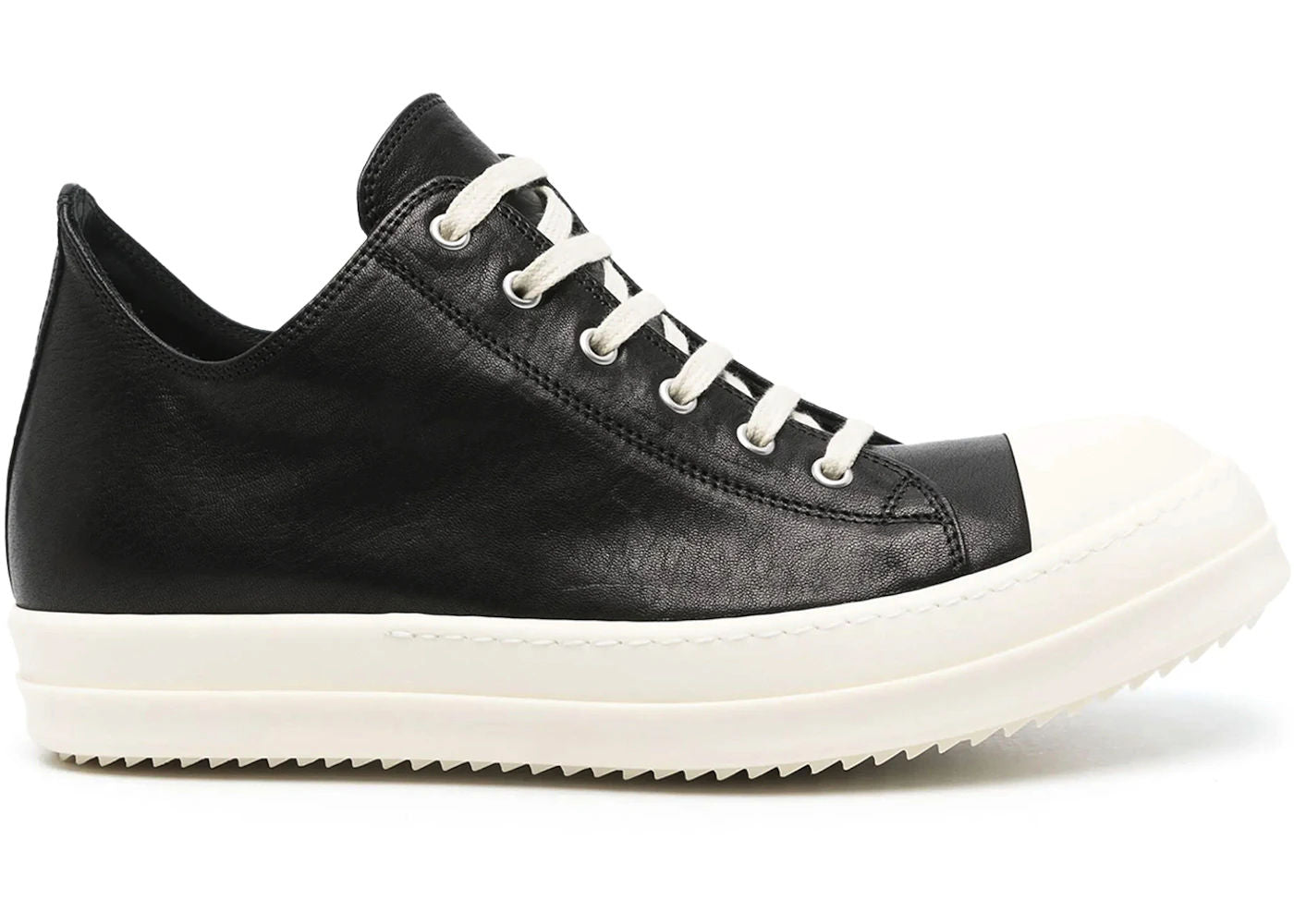 Rick Owens Hollywood Low Black Milk - Preowned