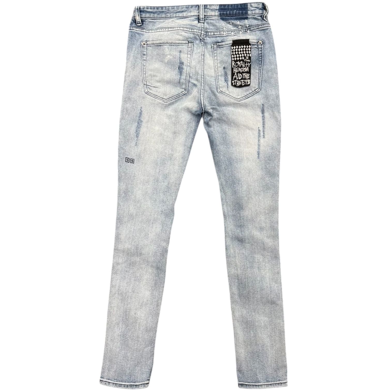 Ksubi Van Winkle Trashed Dreams Jeans (Light Wash) - Preowned