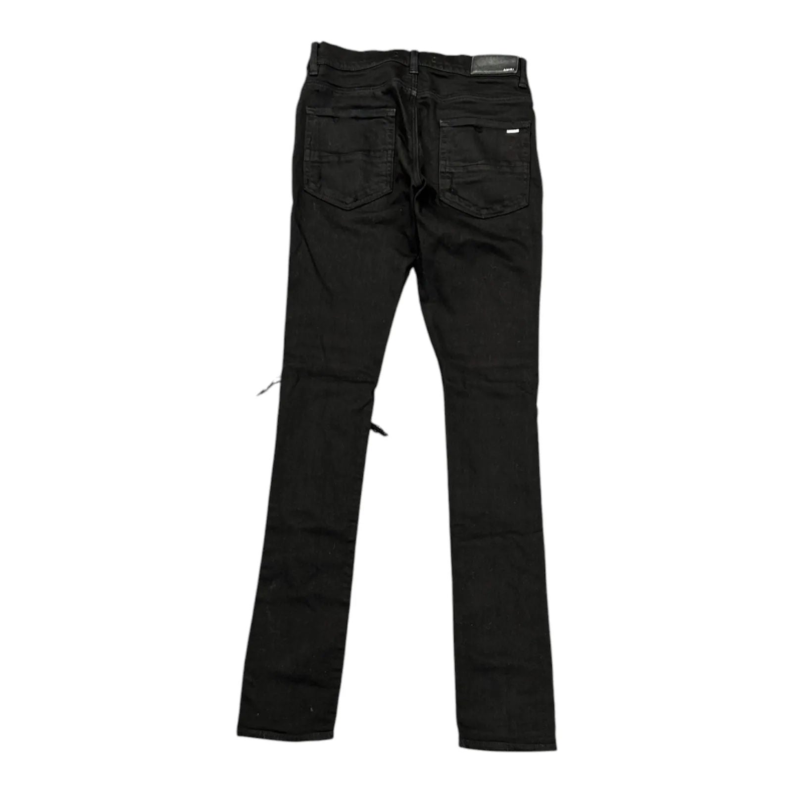 Amiri Distressed Denim (Black) - Preowned