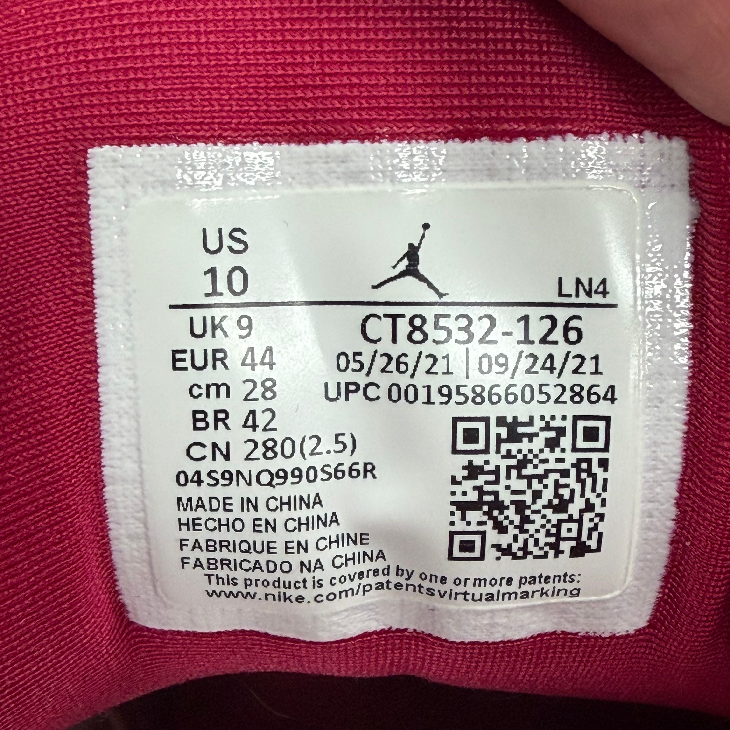 Jordan 3 Retro Cardinal Red - Preowned