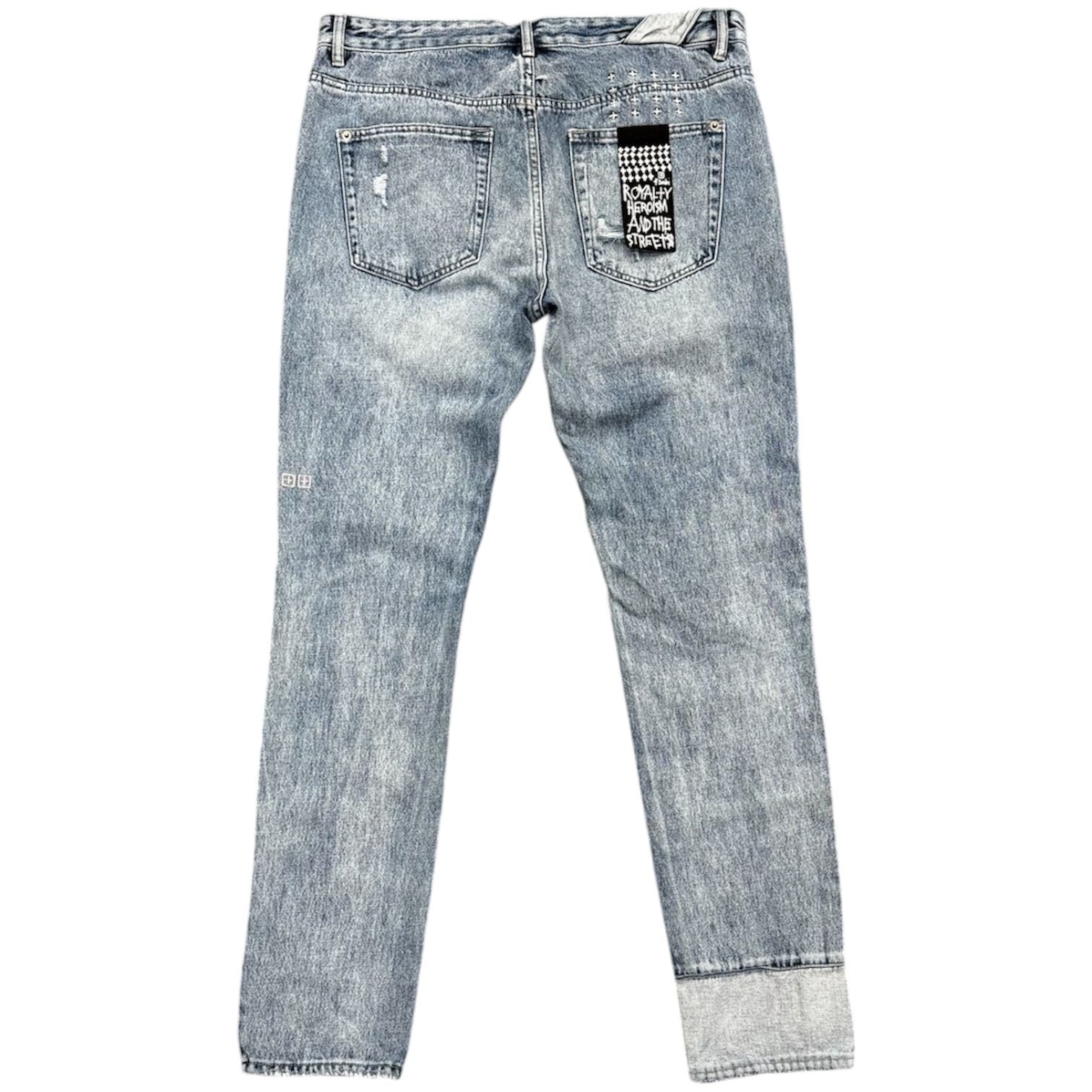 Ksubi Chitch Retrograde Trashed Jeans (Light Wash) - Preowned