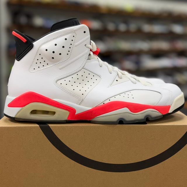 Jordan 6 Retro Infrared White (2014) - Preowned