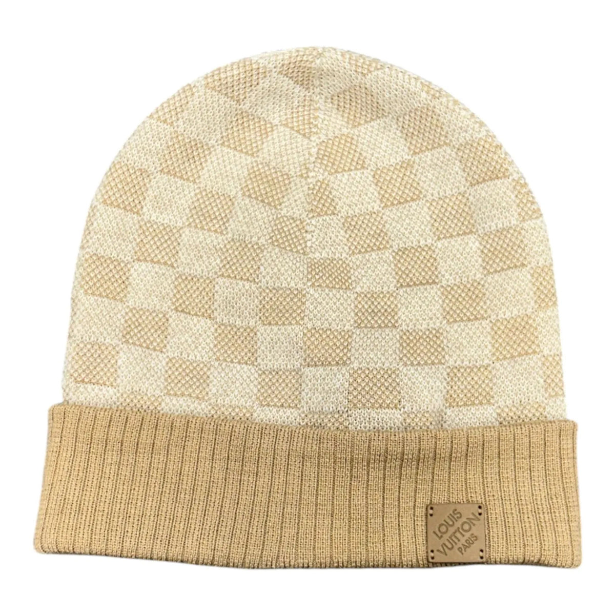 Louis Vuitton Neo Petiti Damier Beanie (Tan) - Preowned