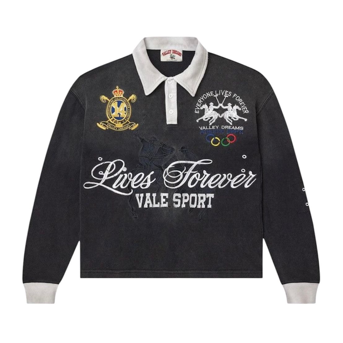 Vale Forever Black Rock Rugby (Black) - Preowned