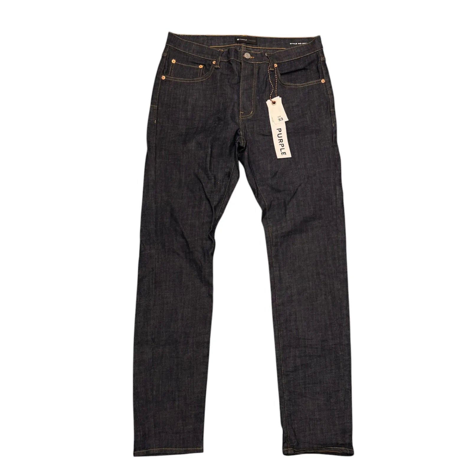 Purple Raw Denim Jeans (Blue) - Preowned