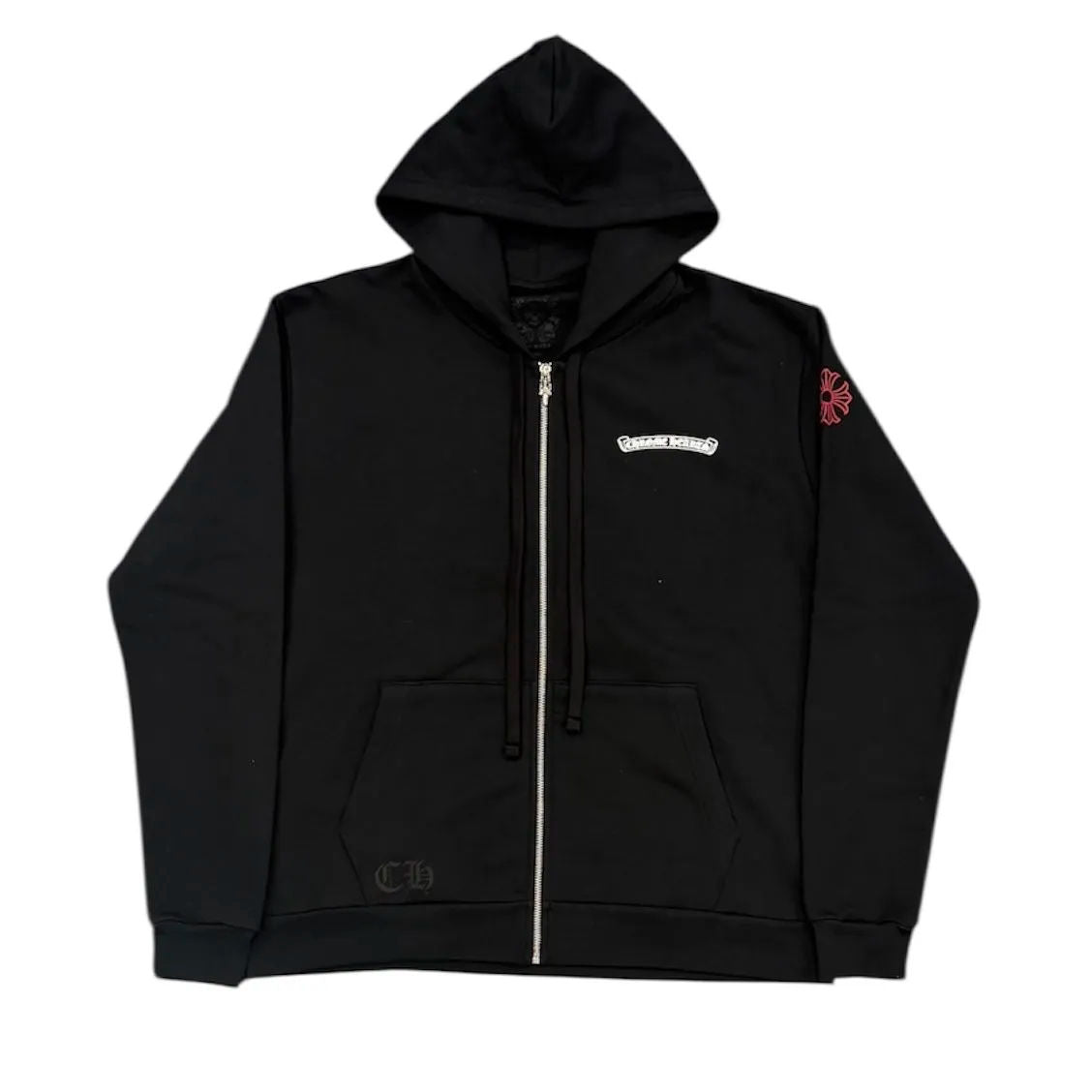 Chrome Hearts Joker Scroll NYC Exclusive Zip Up Hoodie (Black)