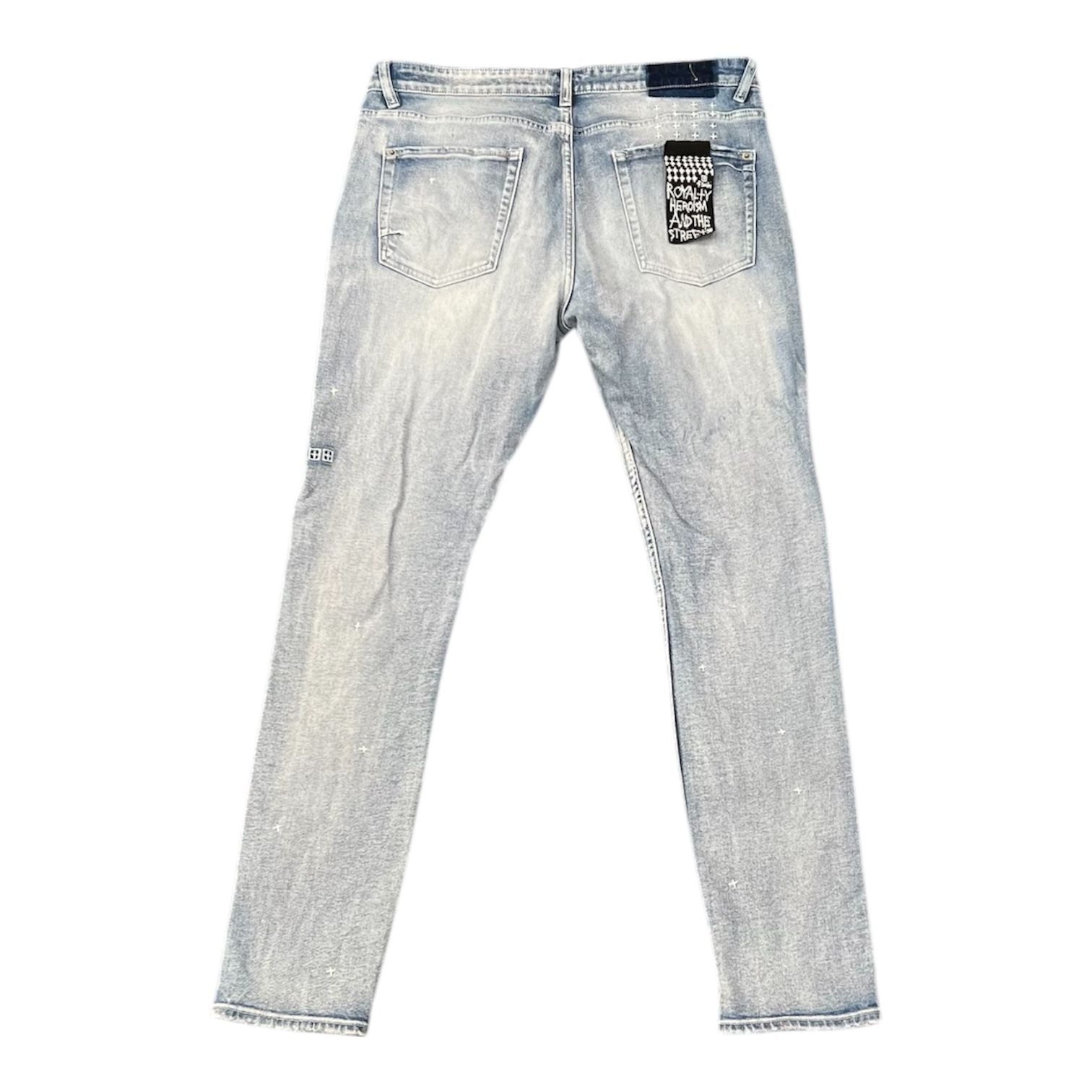 Ksubi Cross Denim (Light Indigo) - Preowned