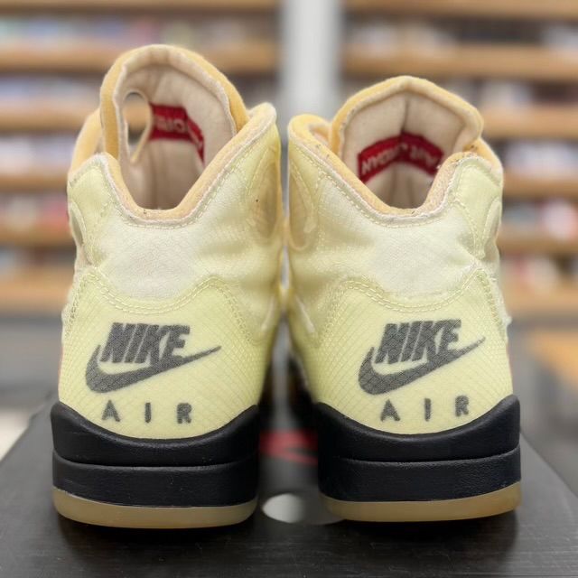 Jordan 5 Retro Off-White Sail - Preowned
