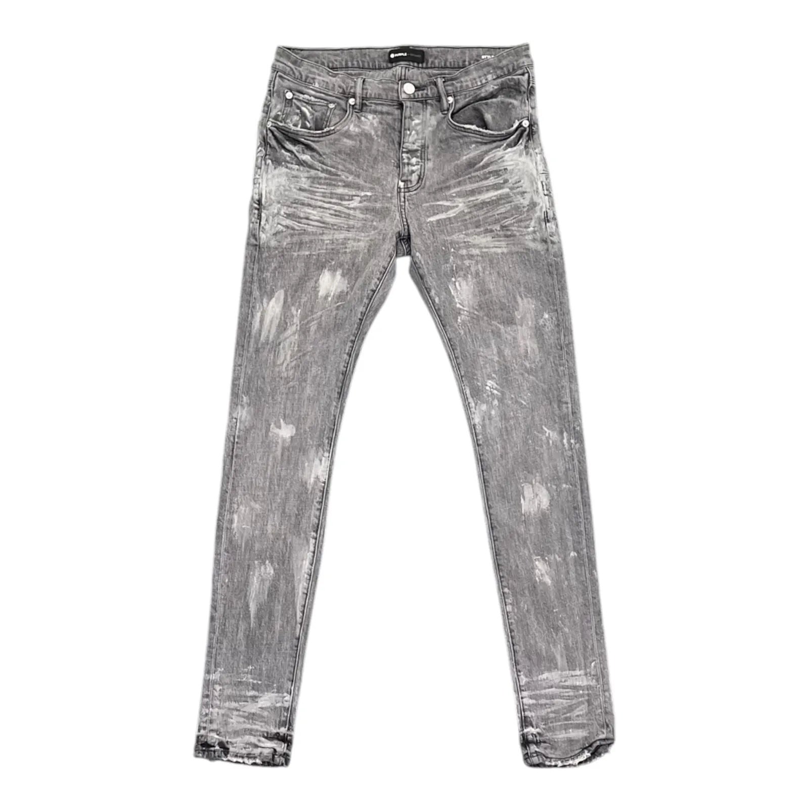 Purple Brand P.001 Jeans (Grey Paint) - Preowned