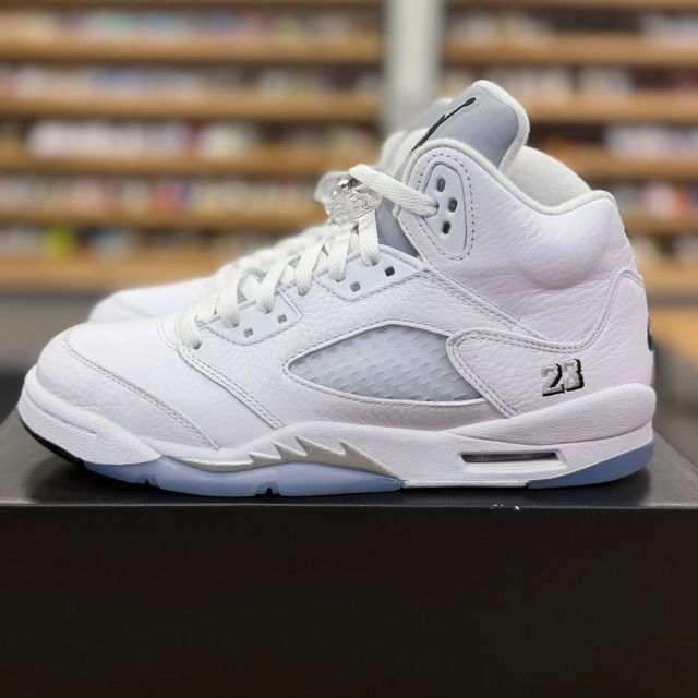 Jordan 5 Retro White Metallic (2026) (GS) - Preowned