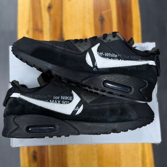 Nike Air Max 90 Off-White Black - Preowned