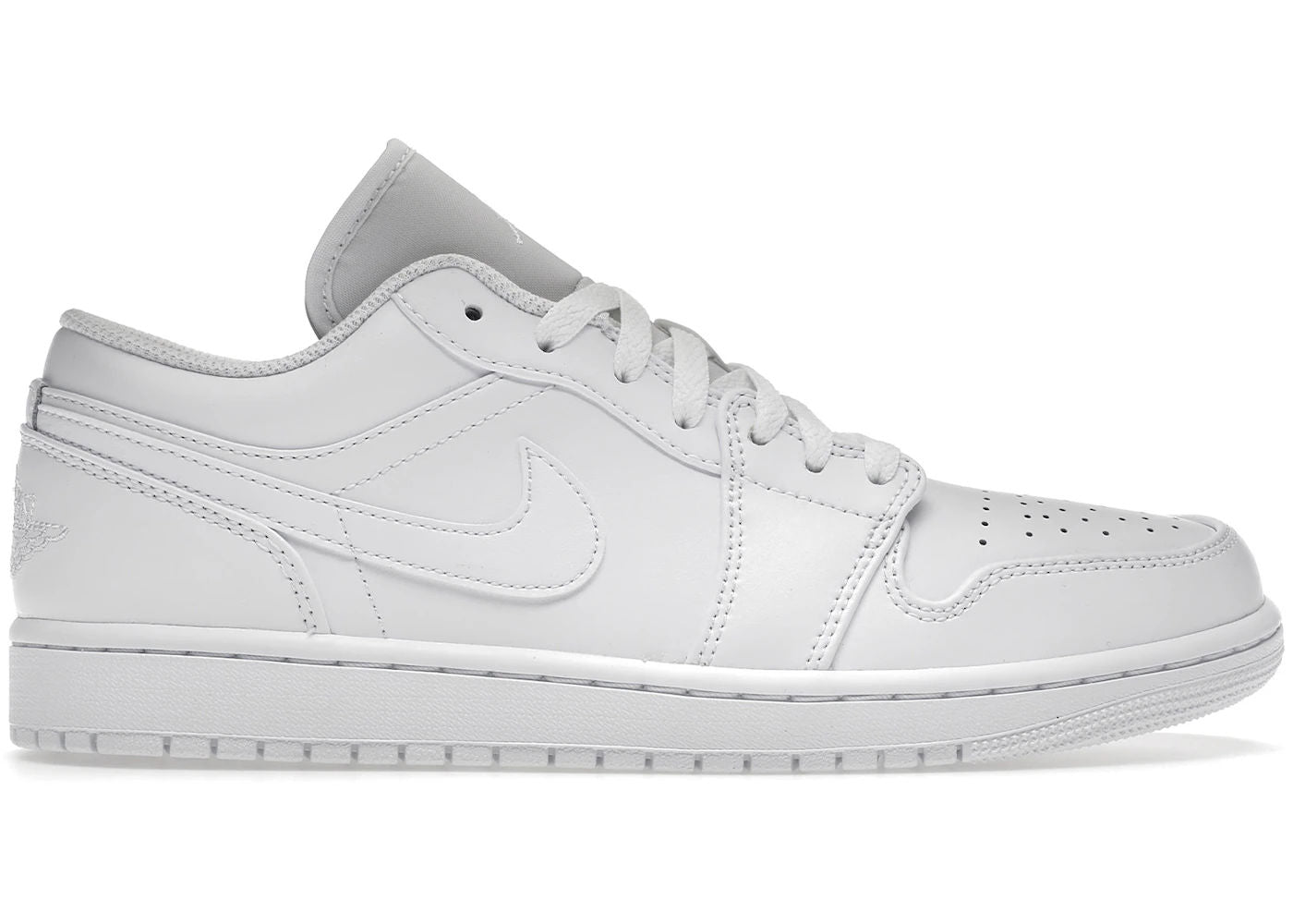 Jordan 1 Low Triple White - Preowned