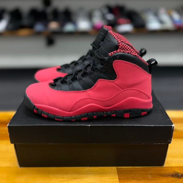 Jordan 10 Retro Fusion Red (GS) - Preowned