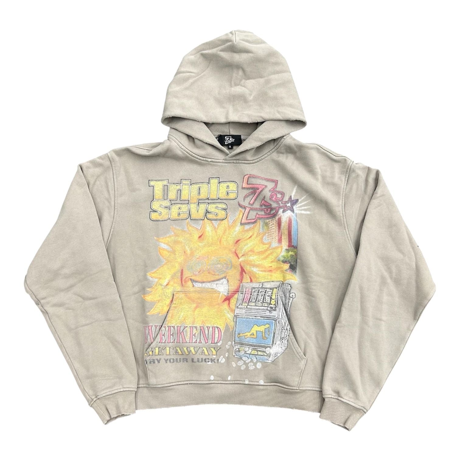 Triple 7's Weekend Getaway Hoodie (Grey)