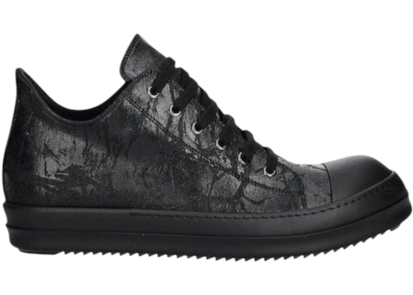 Rick Owens DRKSHDW Low Sneaks Black Black